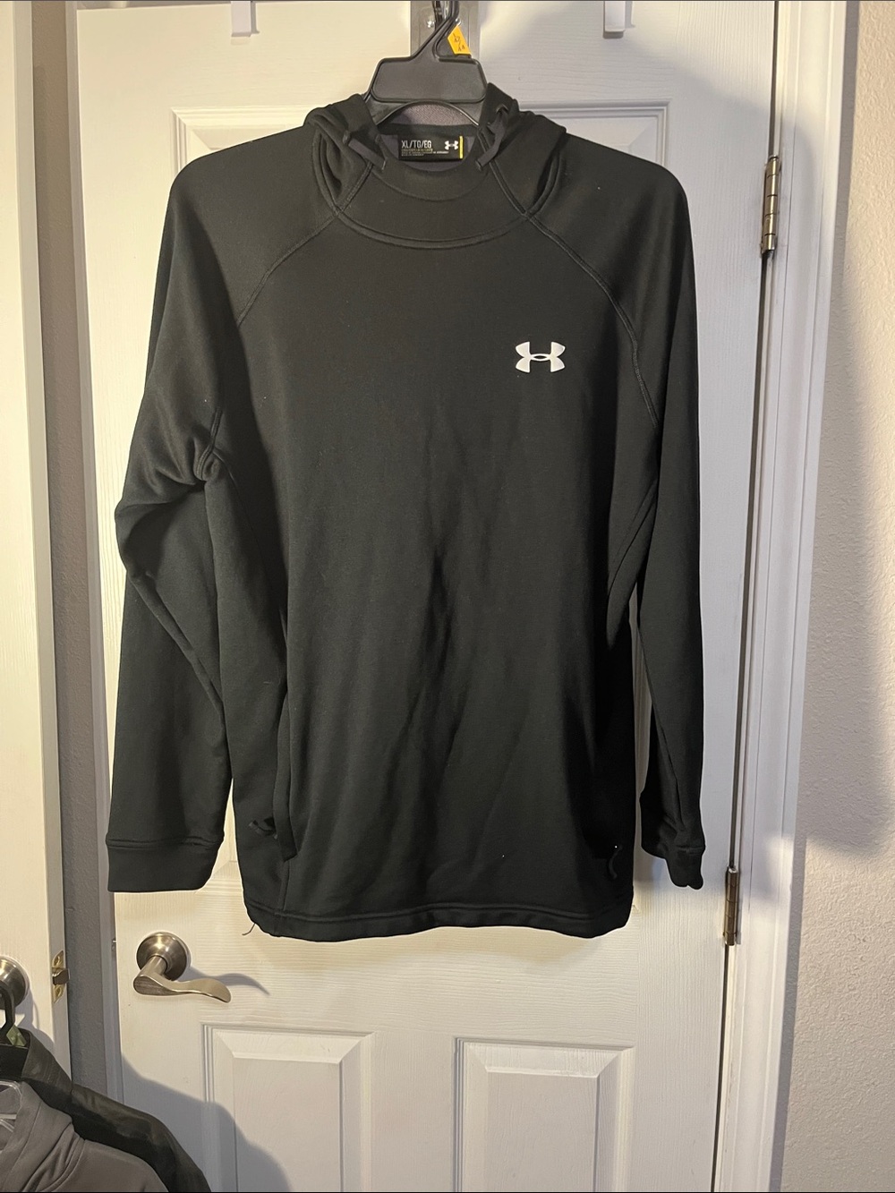 Under Armour Black Lightweight Hooded Training Top